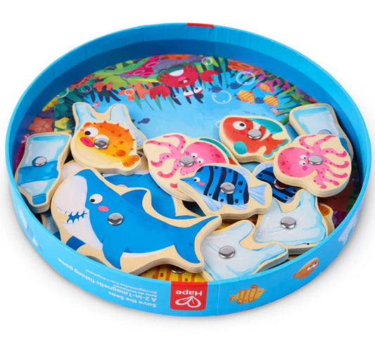 2-in-1 Magnetic Fishing Game|2 合 1 磁力釣魚遊戲