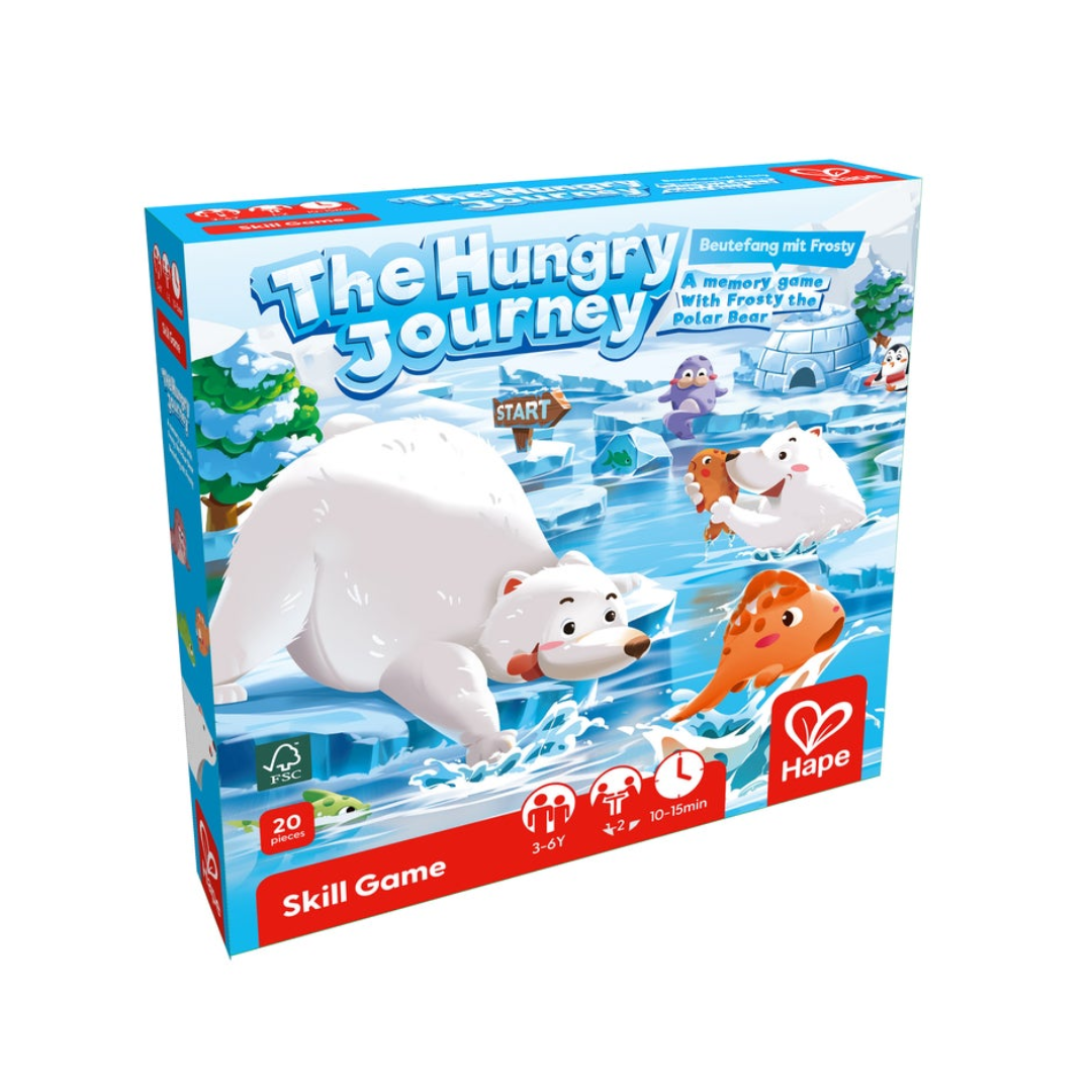 The Hungry Journey|Hape 北極熊桌遊