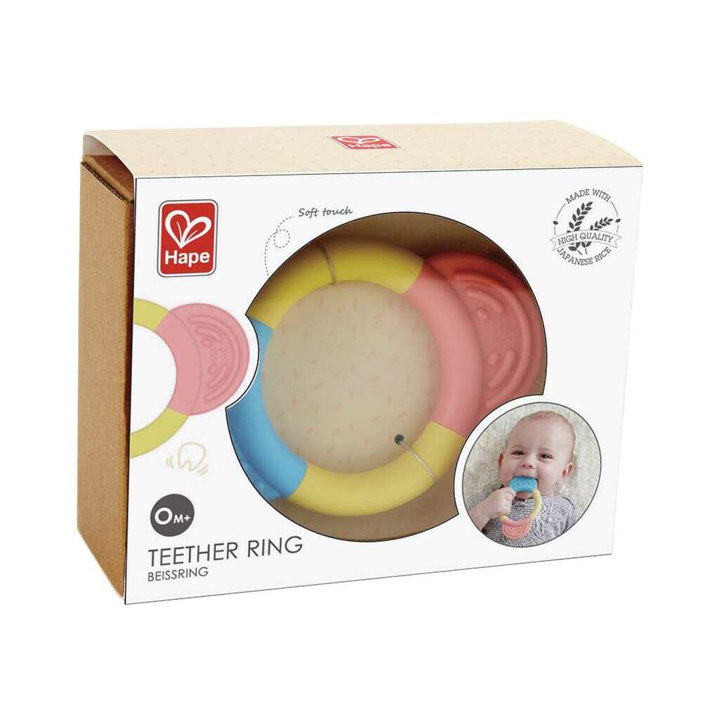 Teether Ring｜固齒安撫環（米基材）