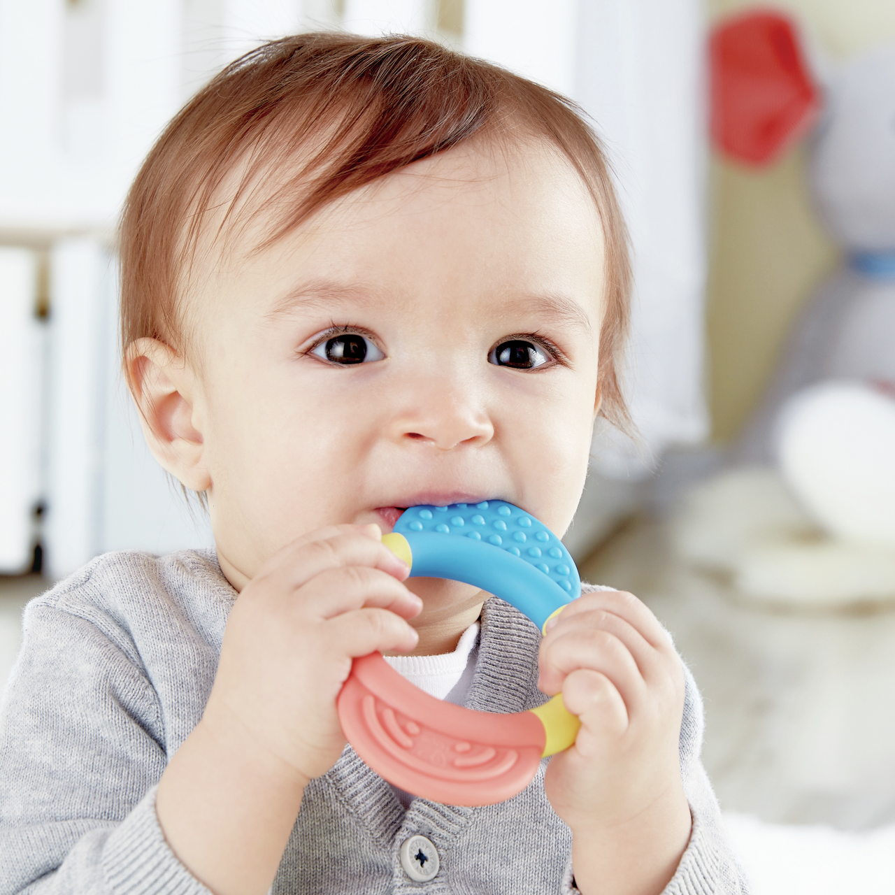 Teether Ring｜固齒安撫環（米基材）