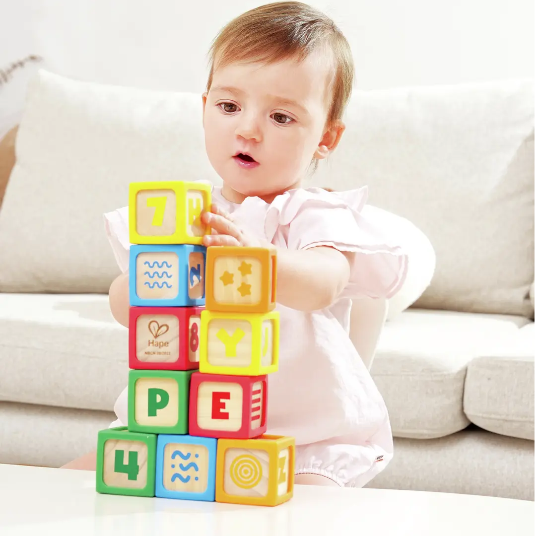 Smart Start ABC Blocks (10pcs)｜靜感軟矽積木 10 件