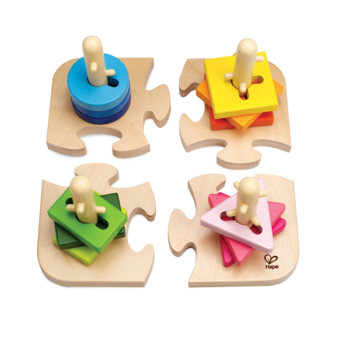 Creative Peg Puzzle｜創意立柱拼圖