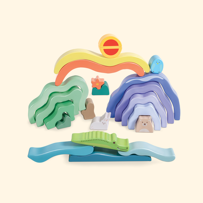 Nature Scene Stacking Blocks