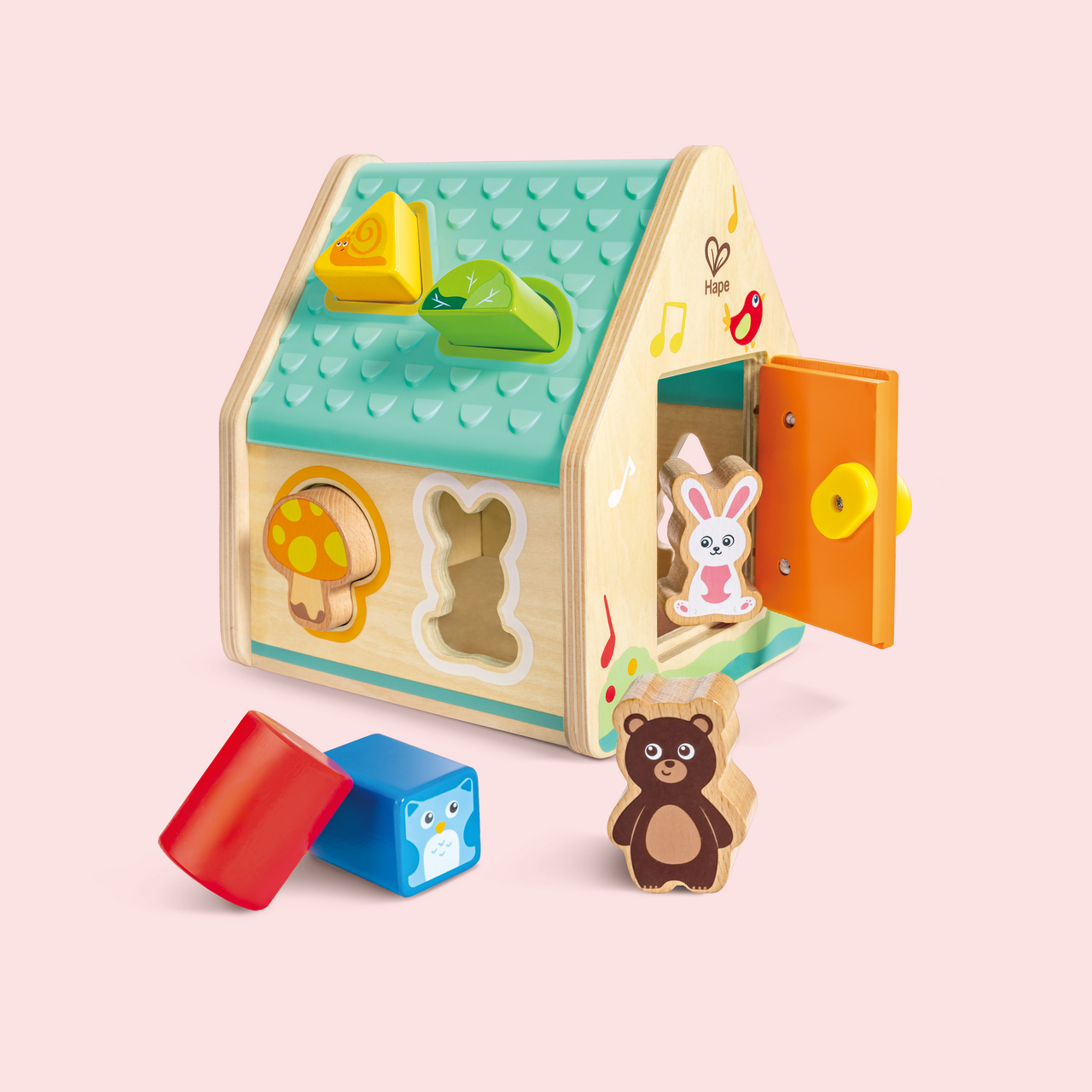 Critter House Shape Sorter｜小動物形狀分類屋