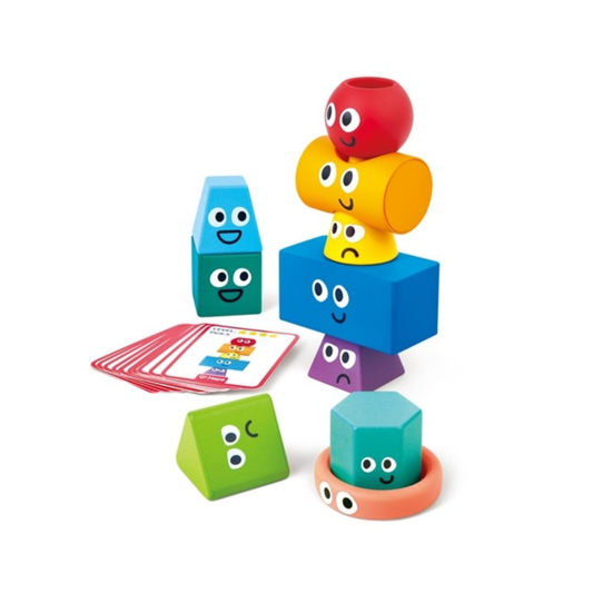 Montessori Geometric Stacker｜蒙特梭利幾何疊疊樂