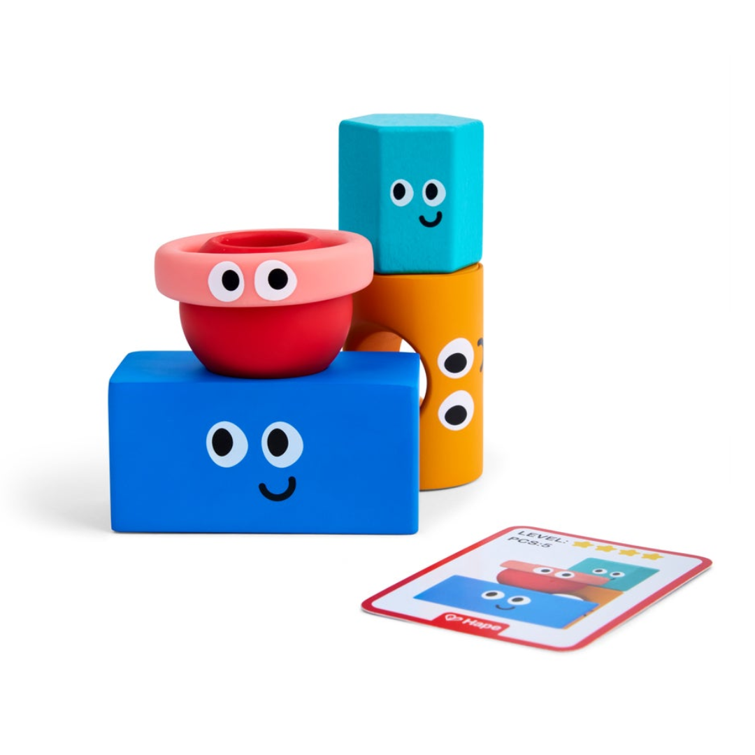 Montessori Geometric Stacker｜蒙特梭利幾何疊疊樂