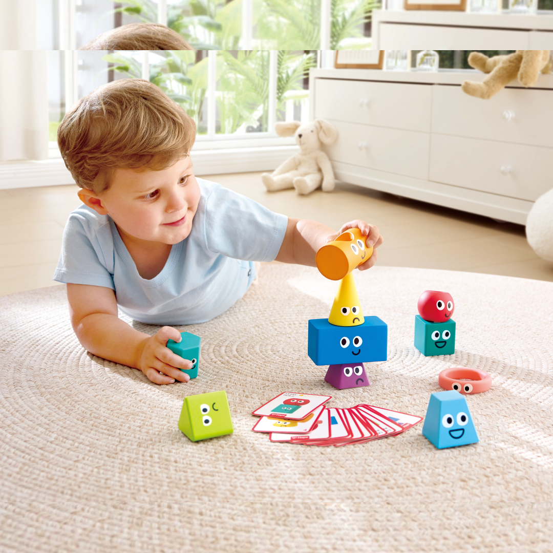 Montessori Geometric Stacker｜蒙特梭利幾何疊疊樂