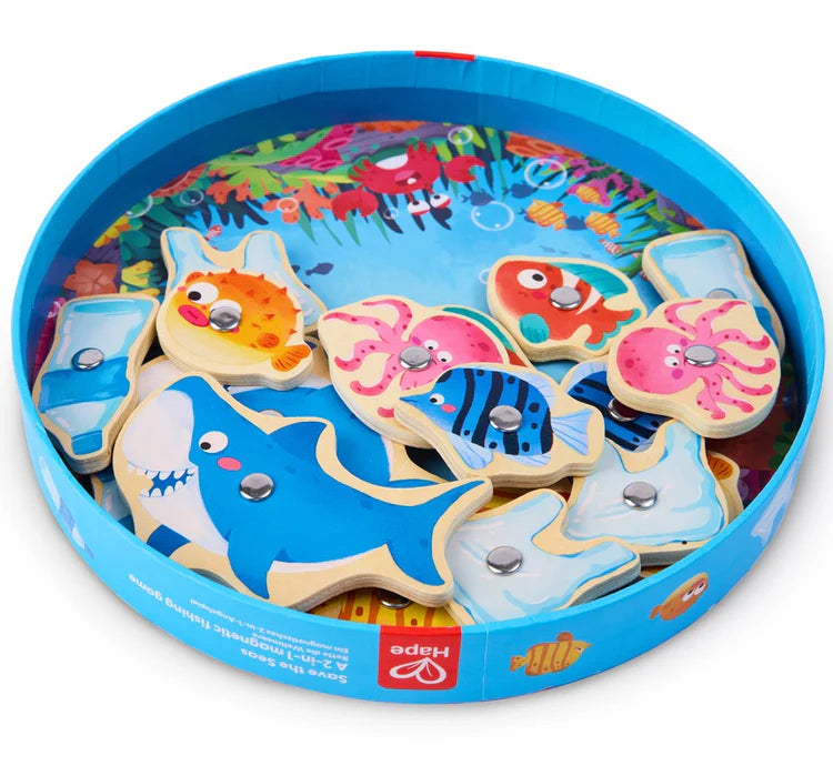 2-in-1 Magnetic Fishing Game｜2 合 1 磁力釣魚遊戲