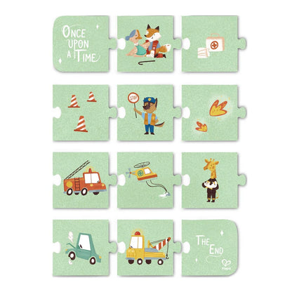 Rescue Vehicles Puzzle Set｜救援車輛拼圖套裝