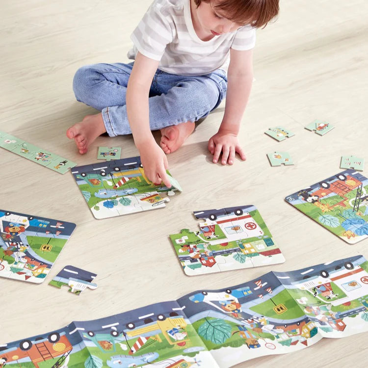 Rescue Vehicles Puzzle Set｜救援車輛拼圖套裝