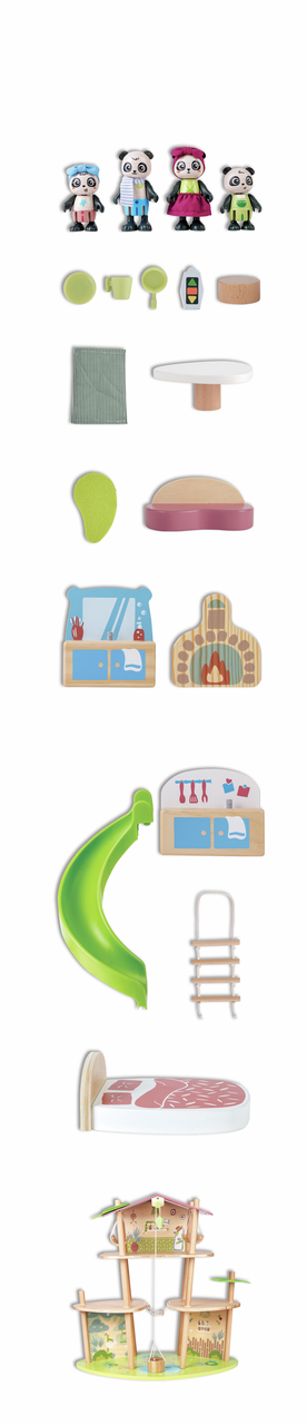 Pandas’ Bamboo House