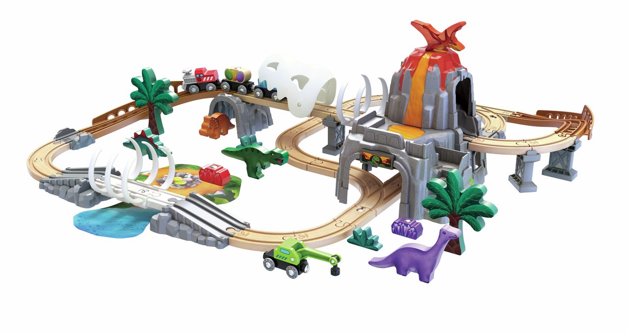 Dino Railway Adventure Set