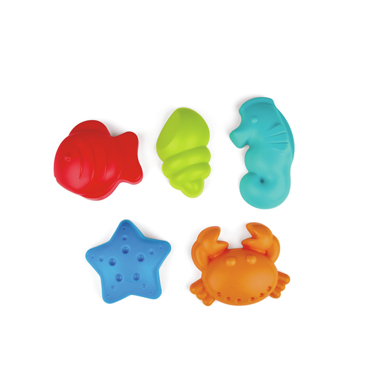 Sea Creatures Mold (4 pcs.)｜海洋生物沙模組