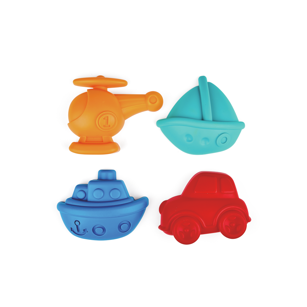 Travel Sand Mold Set (4 pcs.)｜旅行主題沙模組