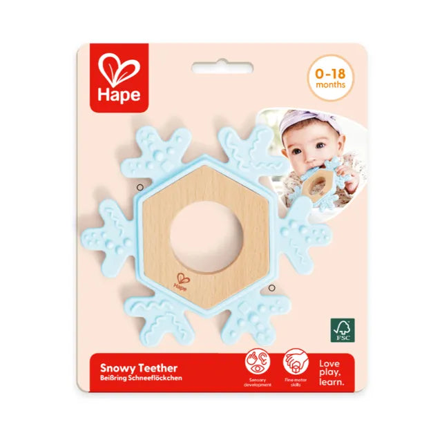 Snowy Teether｜雪花牙膠
