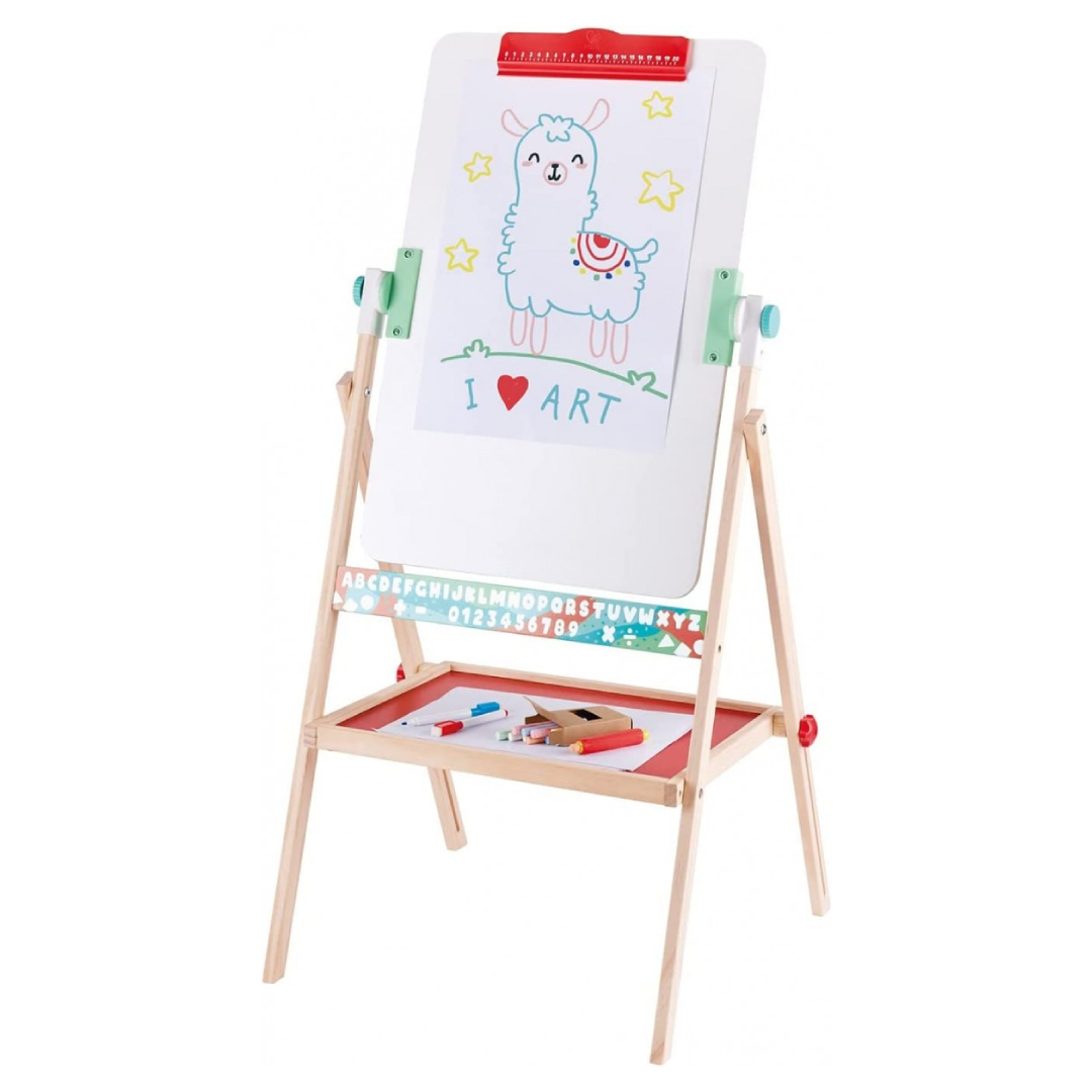 Flip Flat Easel｜翻轉式白黑板平面畫架