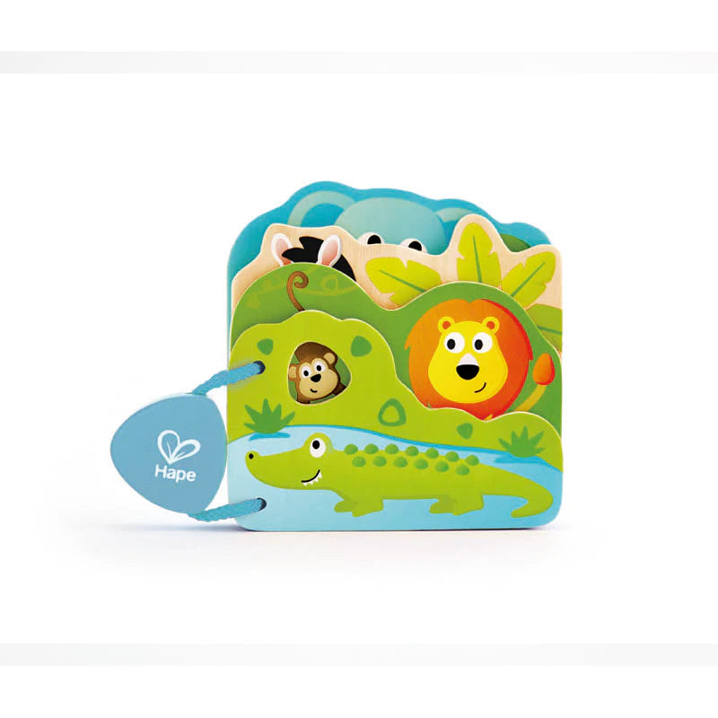 Wild Animal Baby Book｜野生動物木質寶寶書
