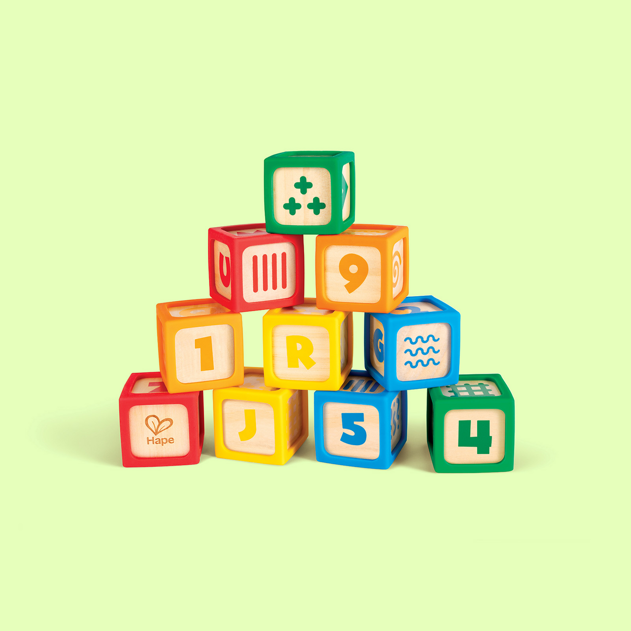 Smart Start ABC Blocks (10pcs)｜靜感軟矽積木 10 件