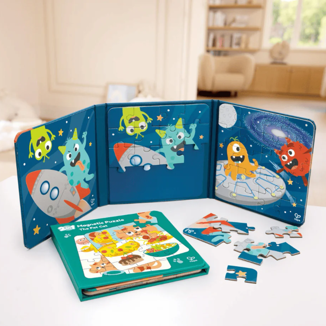 Magnetic Puzzle Book｜磁力拼圖書
